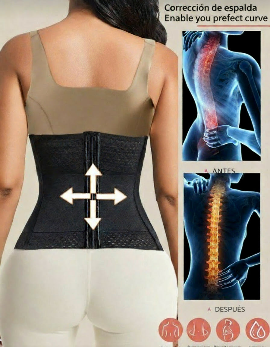 Corset Deportivo Reductor con Cremallera.