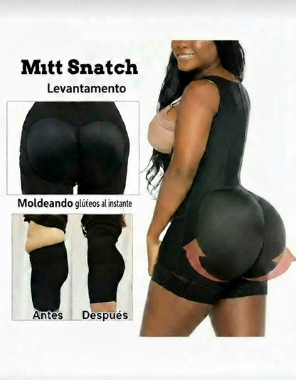 Faja Colombiana Negra – Reductora, Levanta Glúteos y Moldea Cintura.